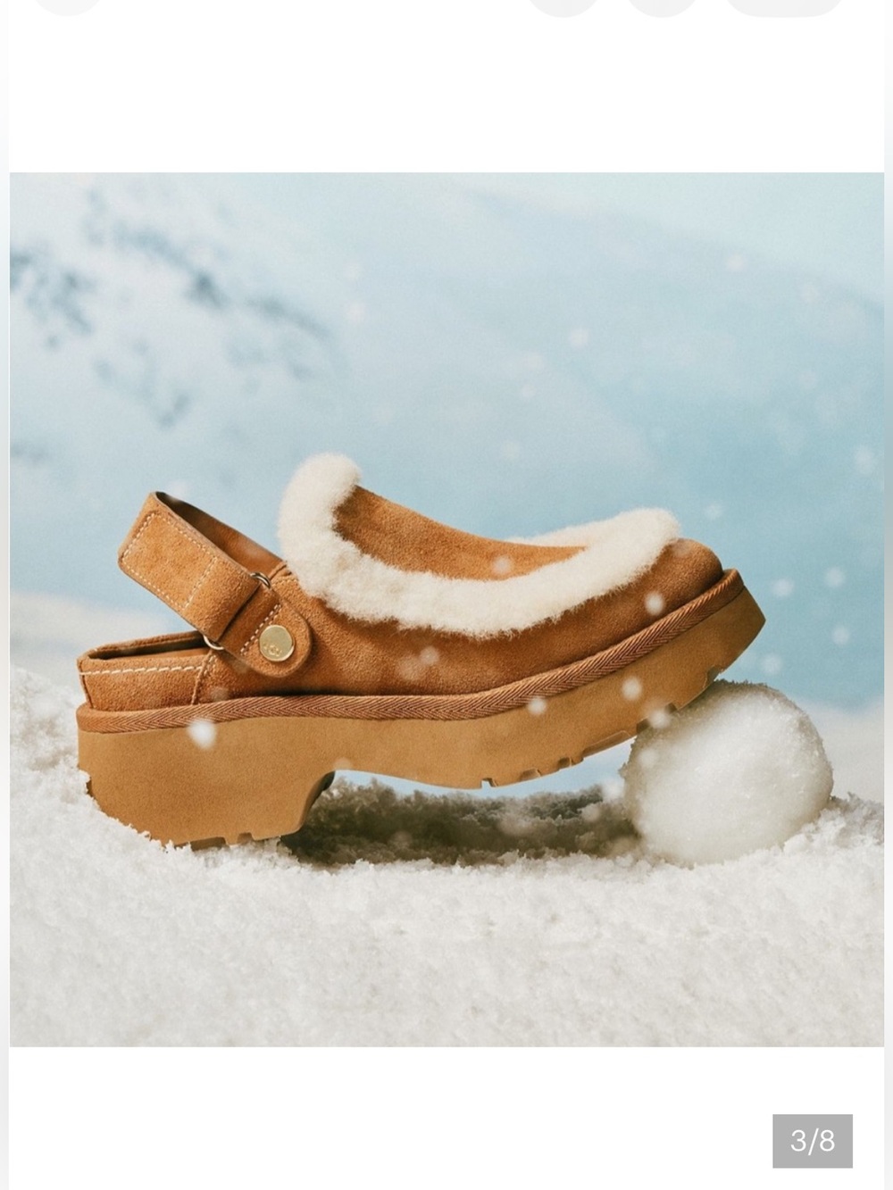 UGG Esme Suede Slingback Clogs